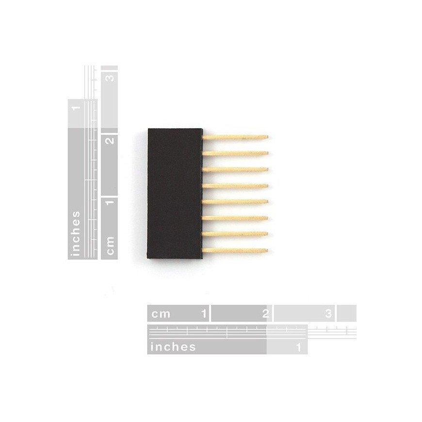 Oem Karpomas pesa pikenemise 1x8 pin 2.54mm, mõeldud Arduino jaoks – 4
