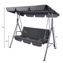 Lean Sodo swing with mattress and pillows 200x120x164 cm Lean Sodo swing with mattress and pillows 200x120x164 cm