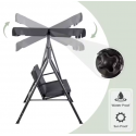 Lean Sodo swing with mattress and pillows 200x120x164 cm Lean Sodo swing with mattress and pillows 200x120x164 cm