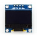 OEM OLED screen, blue graphics, 0.96" 128x64px I2C - blue OEM OLED screen, blue graphics, 0.96" 128x64px I2C - blue