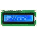 LCD ekraan 2x16 sümbolit sinine koos ühendustega - justPi LCD ekraan 2x16 sümbolit sinine koos ühendustega - justPi