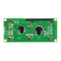 LCD ekranas 2x16 simbolių mėlynas su jungtimis - justPi LCD ekranas 2x16 simbolių mėlynas su jungtimis - justPi