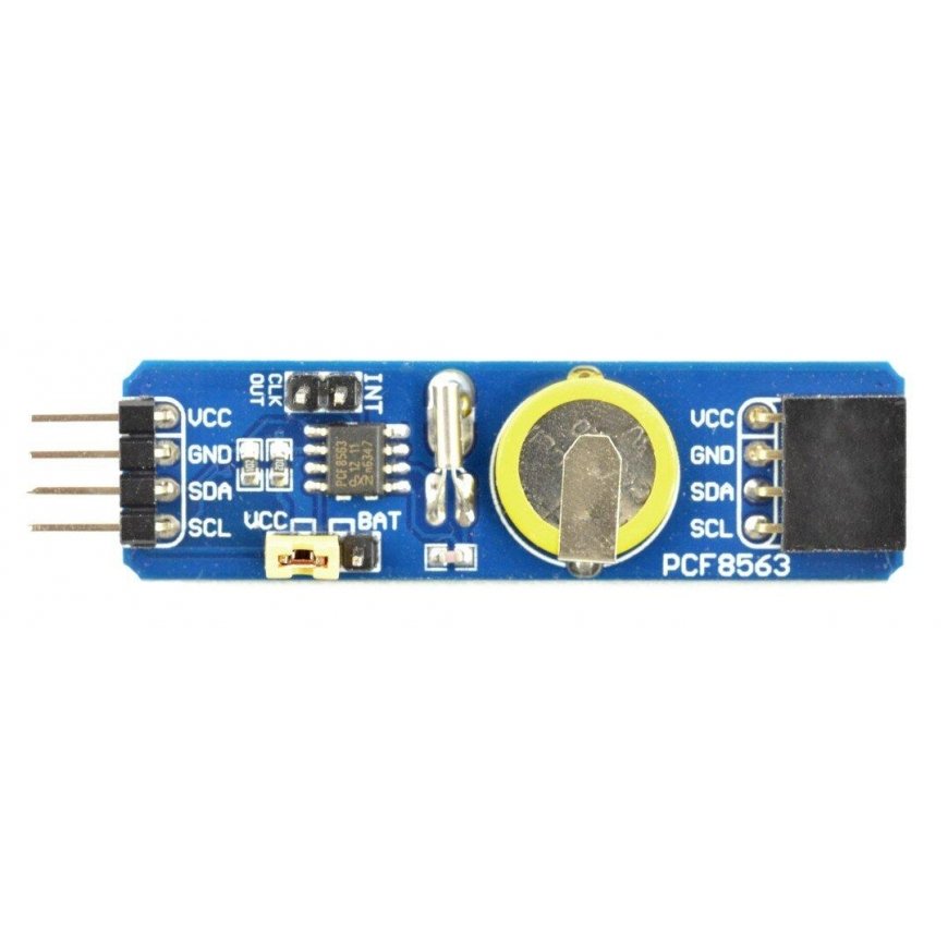 RTC PCF8563 I2C, realaus laiko laikrodis + baterija, Waveshare 3707 – 3