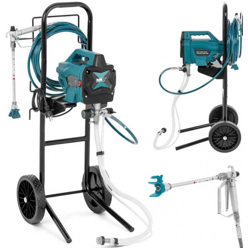 MSW Portable Hydrodynamic Spray Painting Device 1.4 l/min 200 bar 7.5 m