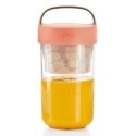 Lékué 885006 food storage container Round Jar 0.6 L Coral 1 pc(s)