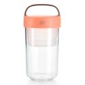 Lékué 885006 food storage container Round Jar 0.6 L Coral 1 pc(s)