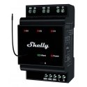 Shelly Wave PRO 3 jaudas relejs Melns Shelly Wave PRO 3 jaudas relejs Melns