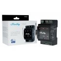 Shelly Wave PRO 3 elektros relė Juoda