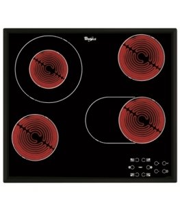 Whirlpool AKT 8190/BA keittolevy musta Kiinteä Keraaminen 4 alue(tta)