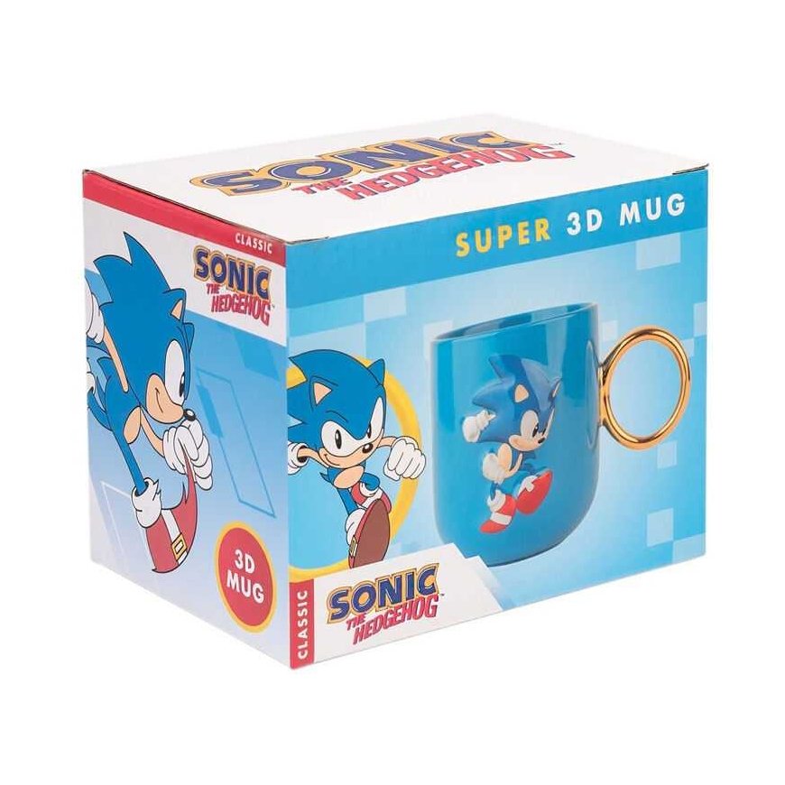 ERIK Sonic The Hedgehog 3D kruus 350ml – 2