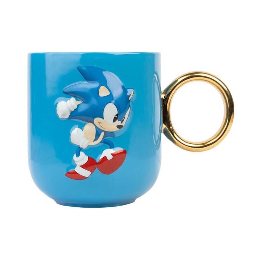 ERIK Sonic The Hedgehog 3D puodelis 350ml – 3