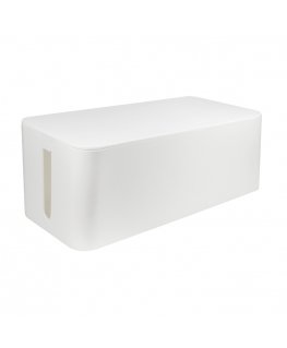 LogiLink KAB0063 kabelių tvarkymo priemonė Kabelių dėžutė Balta 1 vnt