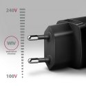 Axagon ACU-PD30 kroviklis jungiama tinkl PD 30W, 1x port USB-C, PD3.0/QC3.0/AFC/FCP/Apple Juoda