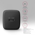 Axagon ACU-PD30 kroviklis jungiama tinkl PD 30W, 1x port USB-C, PD3.0/QC3.0/AFC/FCP/Apple Juoda