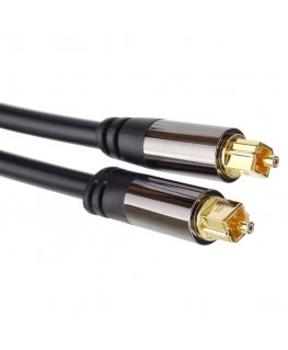 PremiumCord KJTOS6-015 audiokaabel 1,5 m Toslink Must