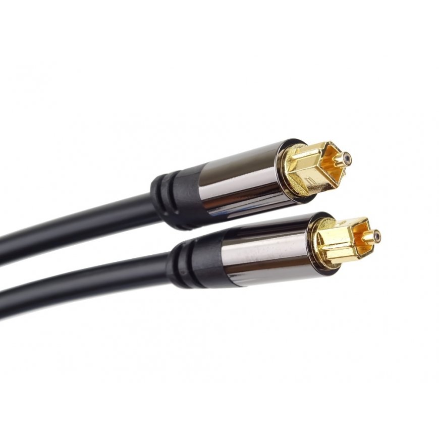 PremiumCord KJTOS6-015 garso kabelis 1,5 m „Toslink“ Juoda – 2