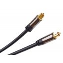 PremiumCord KJTOS6-015 garso kabelis 1,5 m „Toslink“ Juoda