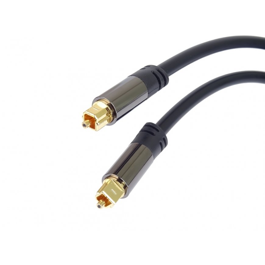 PremiumCord KJTOS6-015 audiokaabel 1,5 m Toslink Must – 4