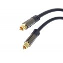 PremiumCord KJTOS6-015 audio kabelis 1,5 m Toslink Melns PremiumCord KJTOS6-015 audio kabelis 1,5 m Toslink Melns