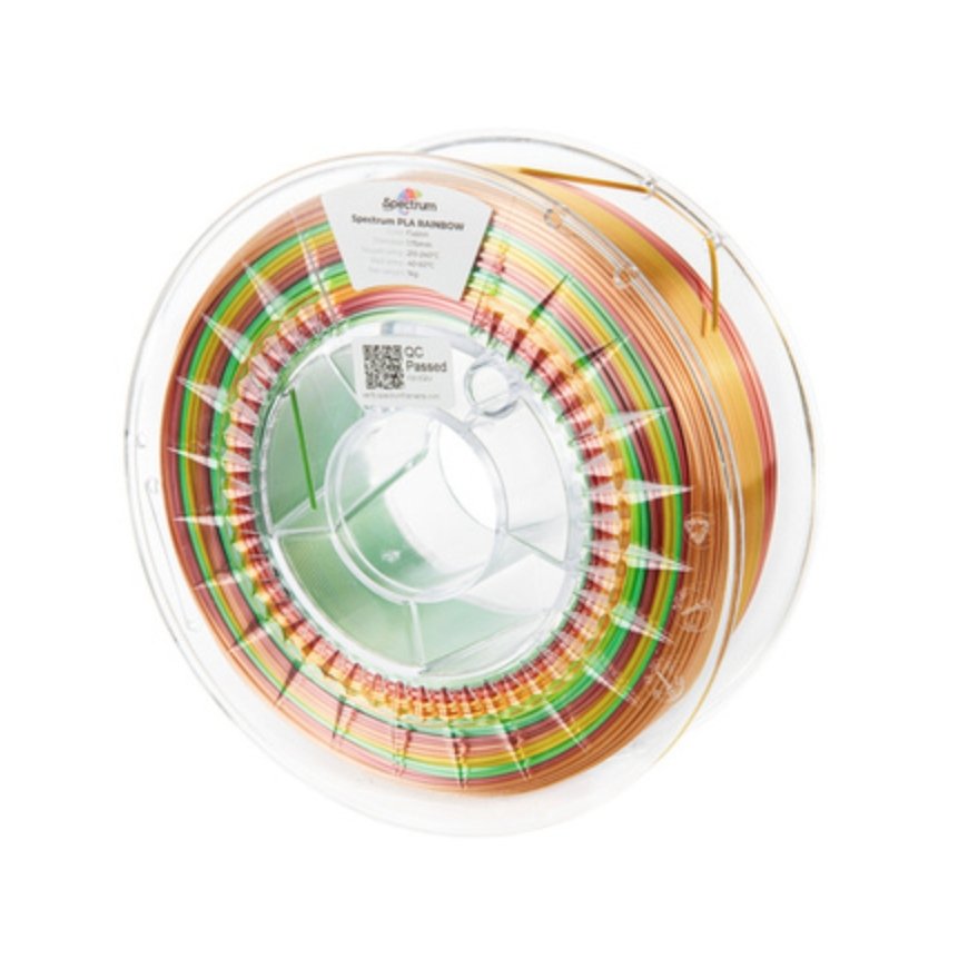 Spectrum Filaments 81016 materjal 3D-printimiseks Polülaktiid (PLA), Siid Mitmevärviline 1 kg – 2