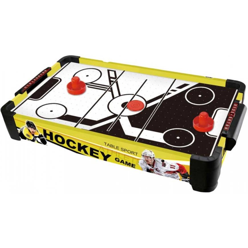 Lean Toys Koka galda hokeja spēle 51x30x16.5 cm – 3