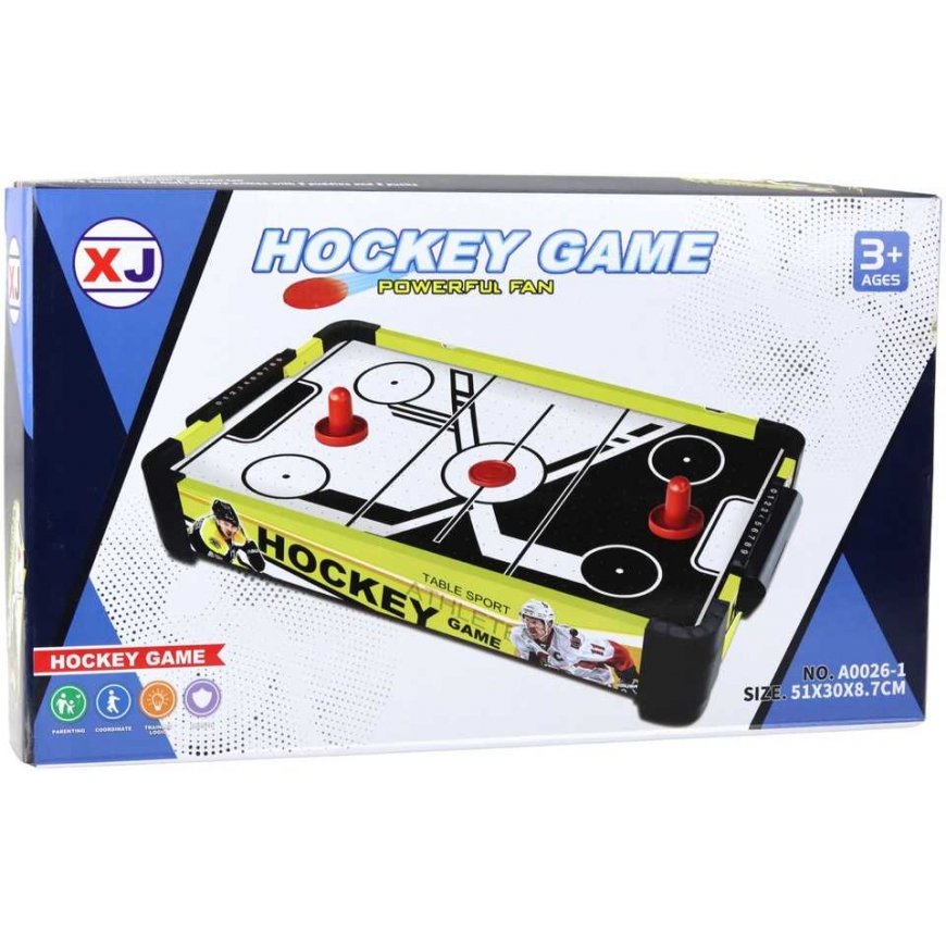 Lean Toys Puitlaua jäähoki mäng 51x30x16.5 cm – 4