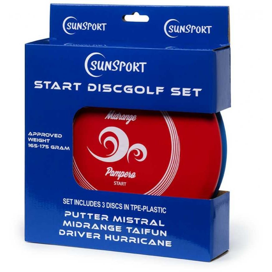 "Tactic Gra" disc golf set START, putter, mid-range and driven plastic