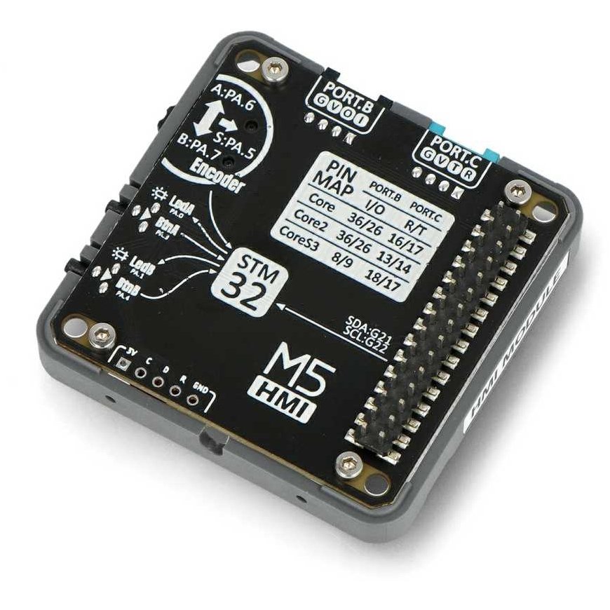STM32F030 HMI modulis - ar kodējumu un 500 mAh akumulatoru - M5Stack M129