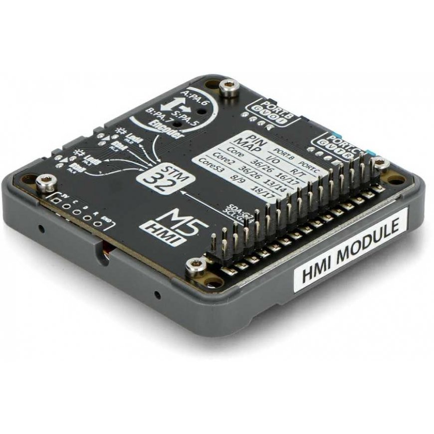 STM32F030 HMI modulis - ar kodējumu un 500 mAh akumulatoru - M5Stack M129 – 4
