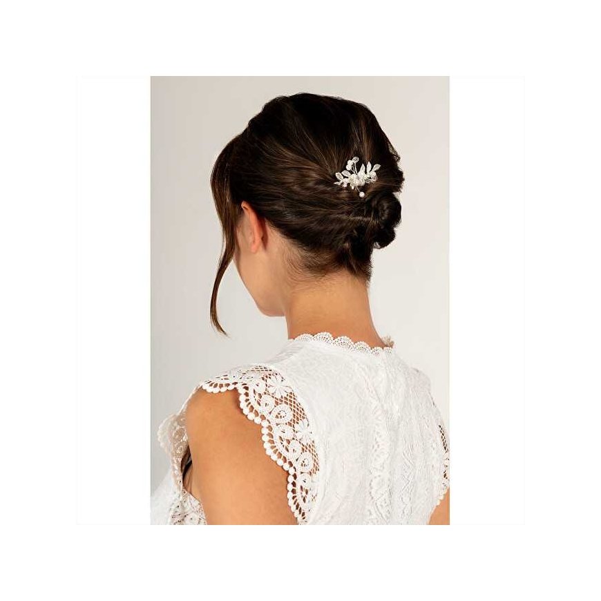 Elegant decorative hair clip with beads – 2