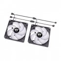Thermaltake CT120 ARGB Sync PC Kompiuterio korpusui Ventiliatorius Juoda, Balta 2 vnt Thermaltake CT120 ARGB Sync PC Kompiuterio korpusui Ventiliatorius Juoda, Balta 2 vnt