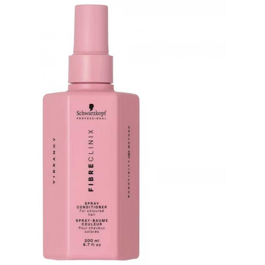 SCHWARZKOPF PROFESSIONAL_Fibre Clinix Vibrancy izsmidzināms kondicionieris krāsotiem matiem 200ml – 2