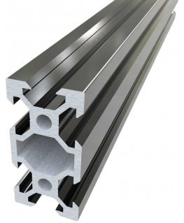 Openbuilds puuri V-Slot 2040 anodeeritud must alumiiniumprofiil 250mm