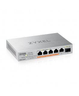 Zyxel XMG-105HP Ne-valdomas 2.5G Ethernet (100/1000/2500) Maitinimas per Eternetą (PoE) Sidabras