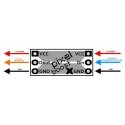 Pixel Boost module - 3.3V/5V voltage buffer for WS2812B LEDs