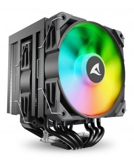 Sharkoon A60 RGB Procesorius Orinis aušintuvas 12 cm Juoda 1 vnt