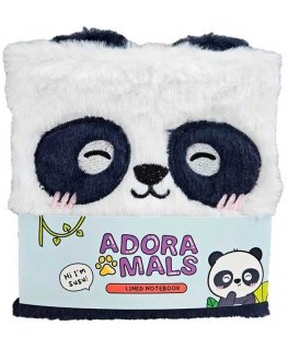Плюшевая записная книжка Puckator Adoramals Панда А5