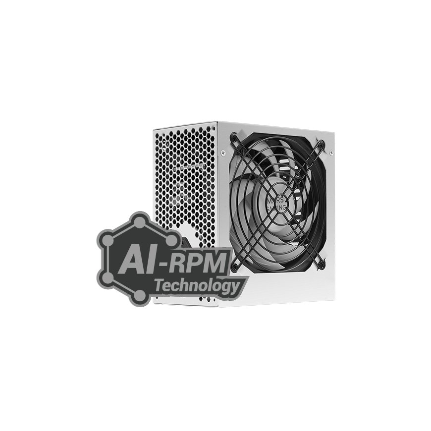 Mars Gaming MPIII850W toiteallika komponent 850 W 20+4 pin ATX ATX Valge – 2