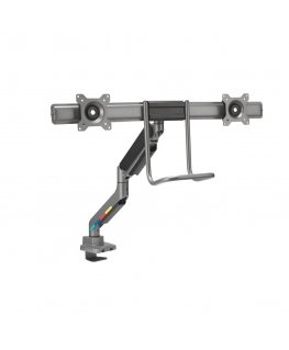 Kensington SmartFit Dual Monitor Arm with Crossbar and Handle