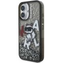 Dėklas Karl Lagerfeld Liquid Glitter Scattered Choupette iPhone 16 jaoks Must Dėklas Karl Lagerfeld Liquid Glitter Scattered Choupette iPhone 16 jaoks Must