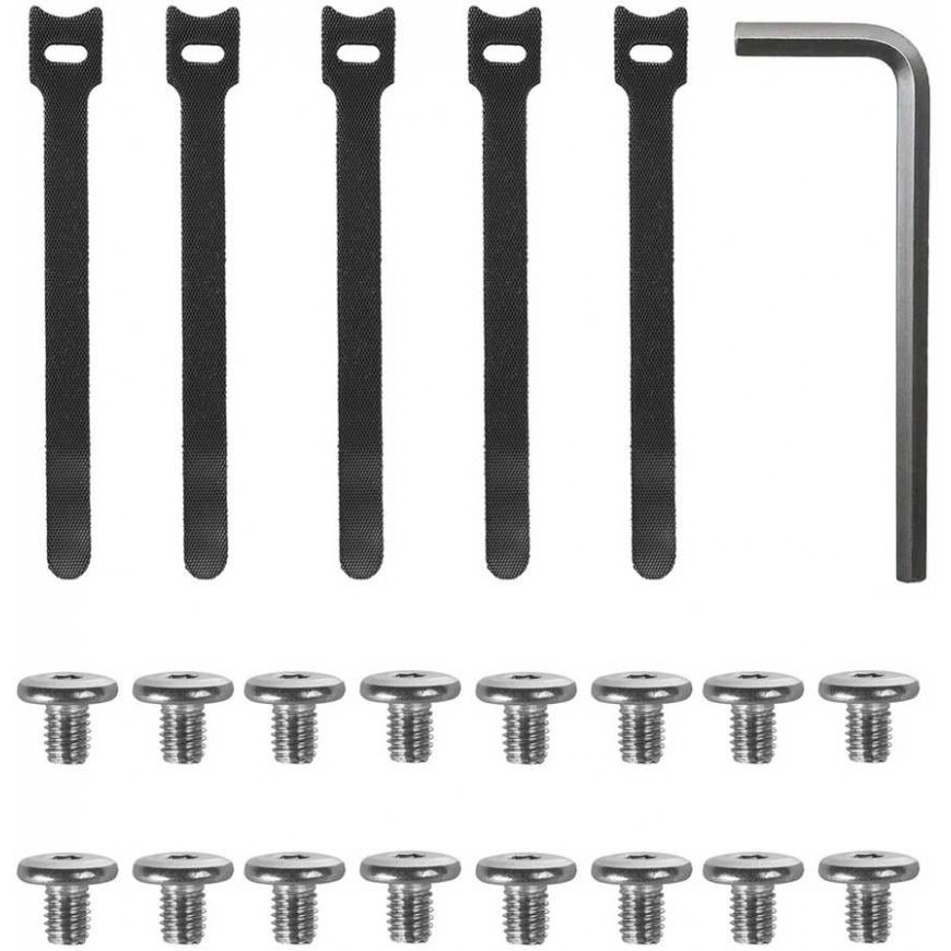 „Maclean“ po stalu dedamais laidu organizators, maksimālā slodze 5kg, 2 līmeņi, balts, MC-104 W – 3