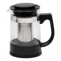 Resto Kitchenware 90512 teapot Single teapot 950 ml Black, Transparent