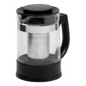 Resto Kitchenware 90512 teapot Single teapot 950 ml Black, Transparent