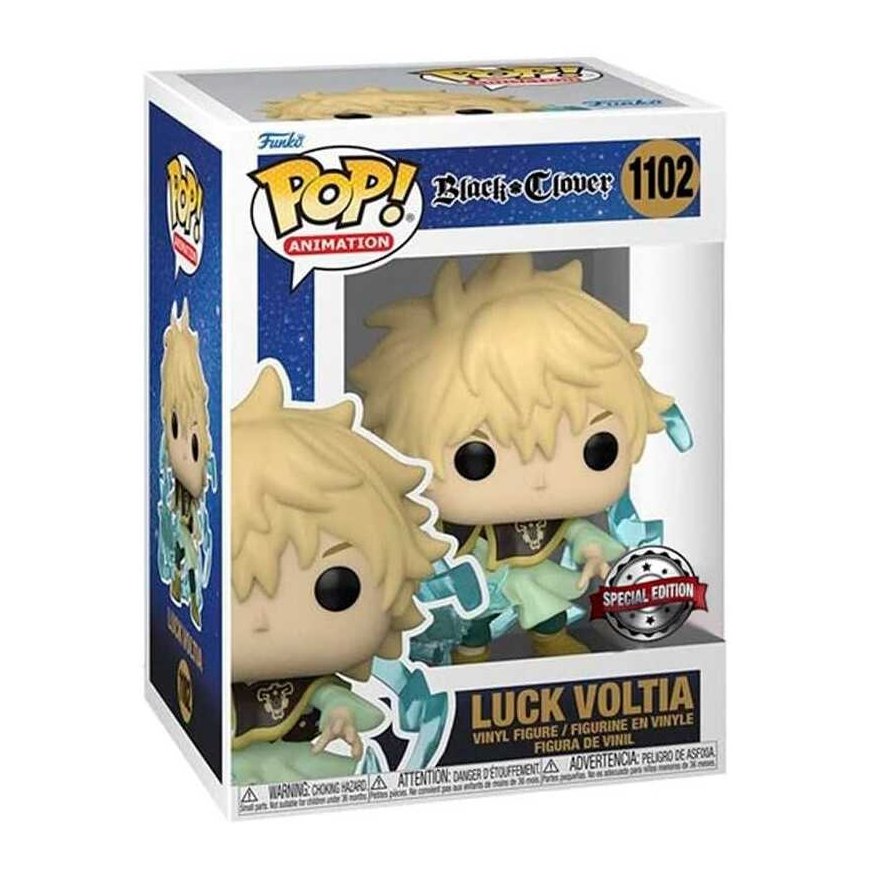 Funko POP figuur Must Clover Luck Voltia Eksklusiivne