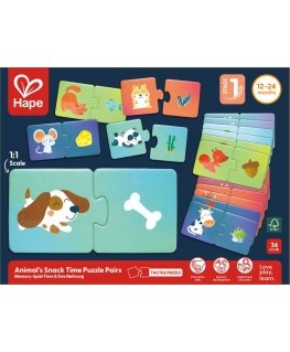 HAPE animal feeding puzzle, 36 pcs, E1665A