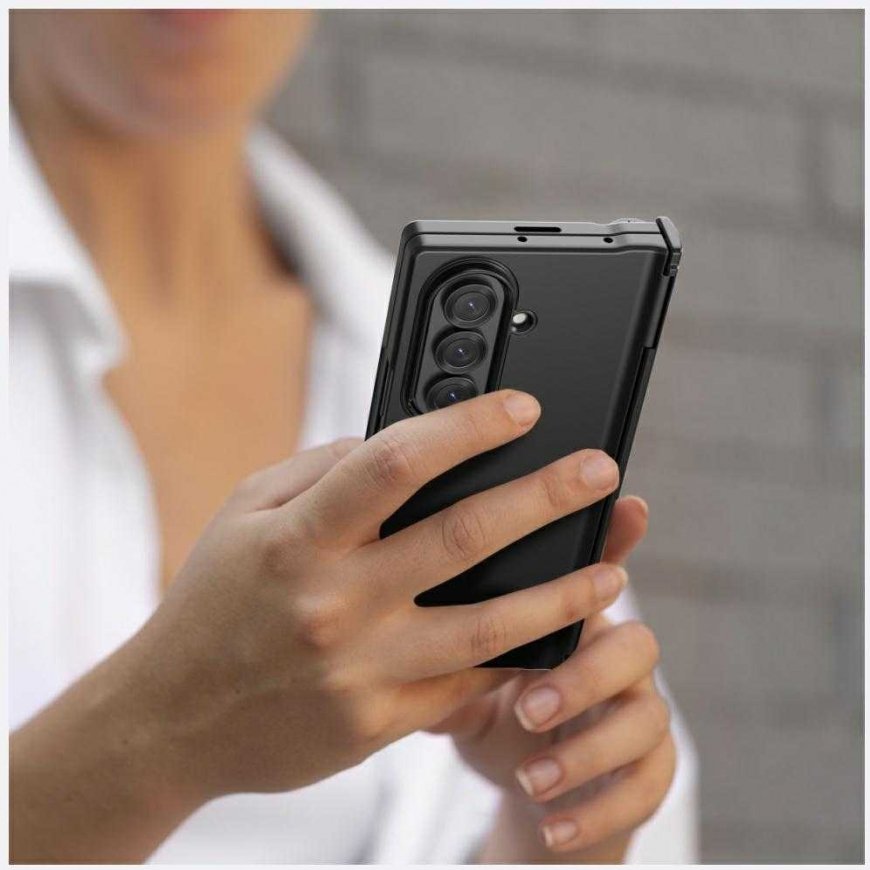 Dėklas Araree Nukin 360 do Samsung Galaxy Z Fold7 permatomas – 5