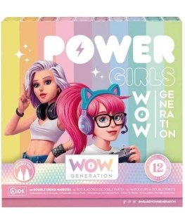 Wow Generation „Wow“ карта – двусторонние квадратные маркеры (2111078-WOW00060-CDU)