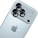 3mk objektyva aizsardzības „Pro“ kameras objektīva stikls, kas paredzēts „Apple iPhone 17 Pro / 17 Pro Max“ - Sudraba 3mk objektyva aizsardzības „Pro“ kameras objektīva stikls, kas paredzēts „Apple iPhone 17 Pro / 17 Pro Max“ - Sudraba
