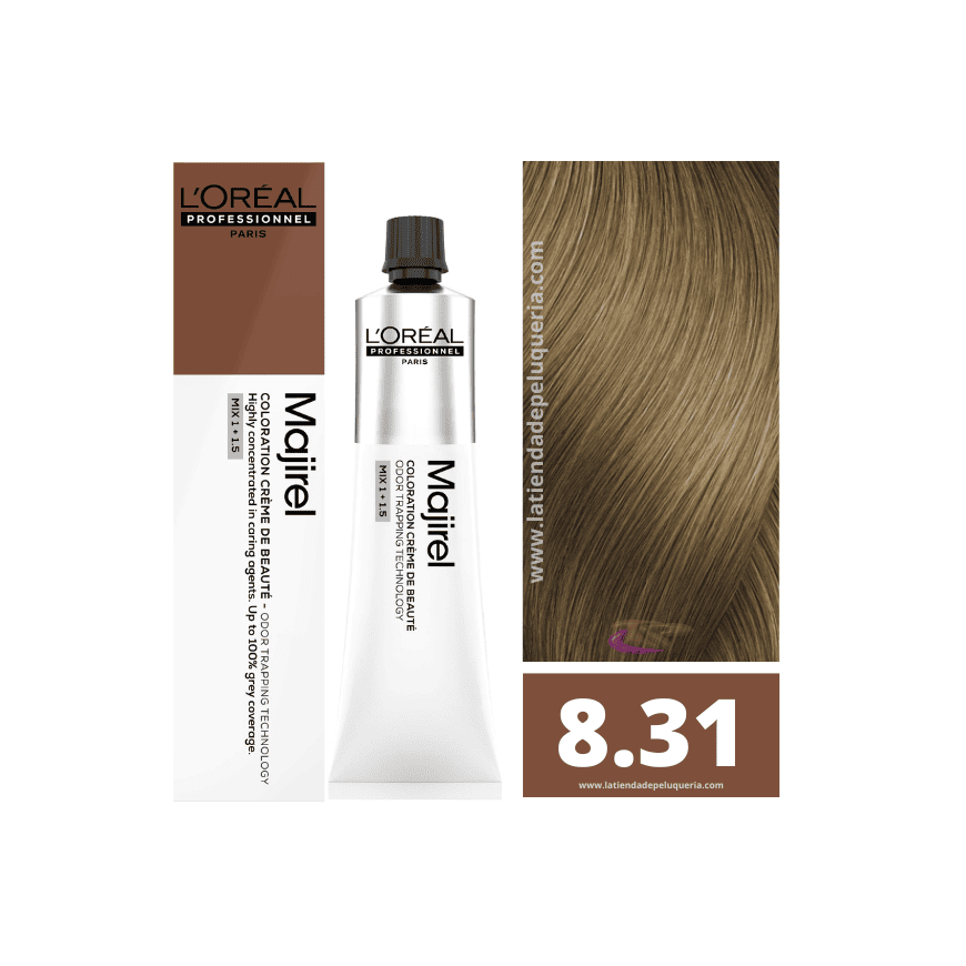 L'Oreal MAJIREL grožio dažymo kremas 8.31 60 ml – 2