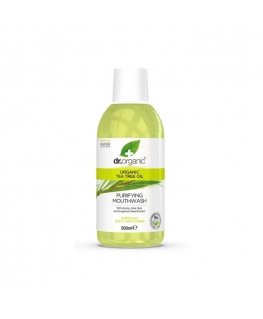 Dr Organic Tea Tree Mouthwash 500ml
